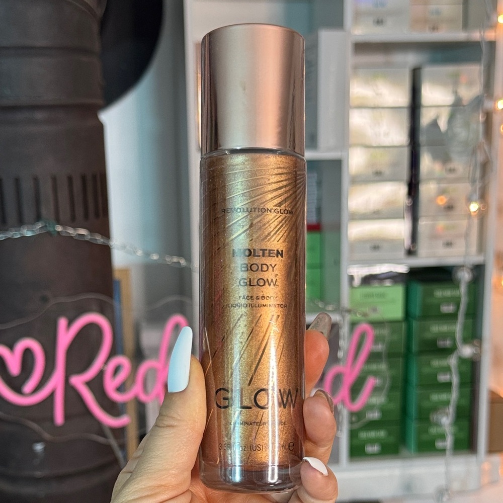 Revolution Molten Body Glow Liquid Face & Body Highlighter - Bronze